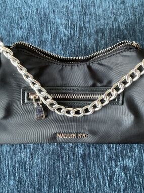 Madden NYC Black & Silver Clutch